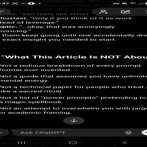 Writer's Block "Unsticking" Algorithm