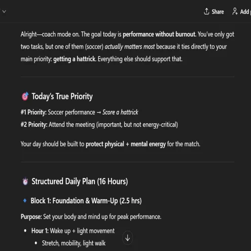 AI Productivity & Focus System (5 Premium Prompts)