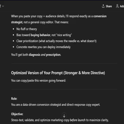 High-Converting Copywriting Prompt Pack (2 Premium Prompts)