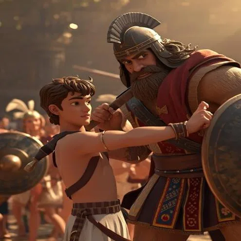 Cinematic 3D Animated Bible Story Scenes