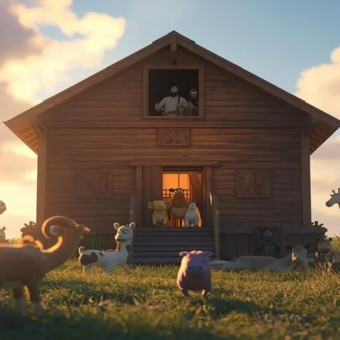 Cinematic 3D Animated Bible Story Scenes