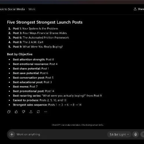 MASTER PROMPT EBOOK-TO-SOCIAL-CONTENT