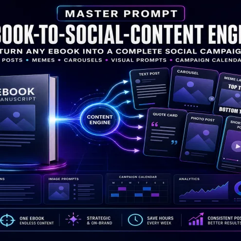 MASTER PROMPT EBOOK-TO-SOCIAL-CONTENT