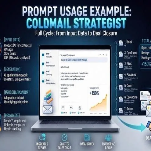 Coldmail Strategist: 7-Email B2B Sequence Generator
