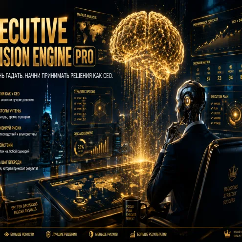 Executive Decision Engine PRO: 10-Phase Strategic Decision Architecture