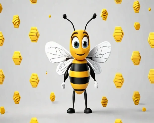 Yellow bee