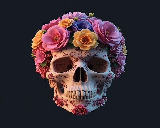 Skull white
