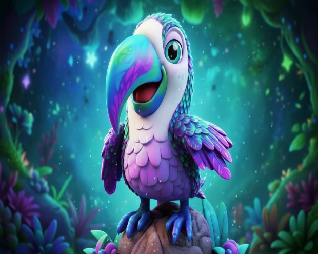 Love bird parrots