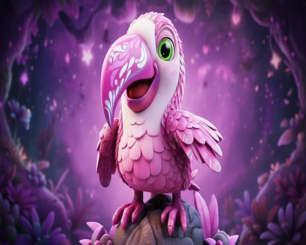 Love bird parrots