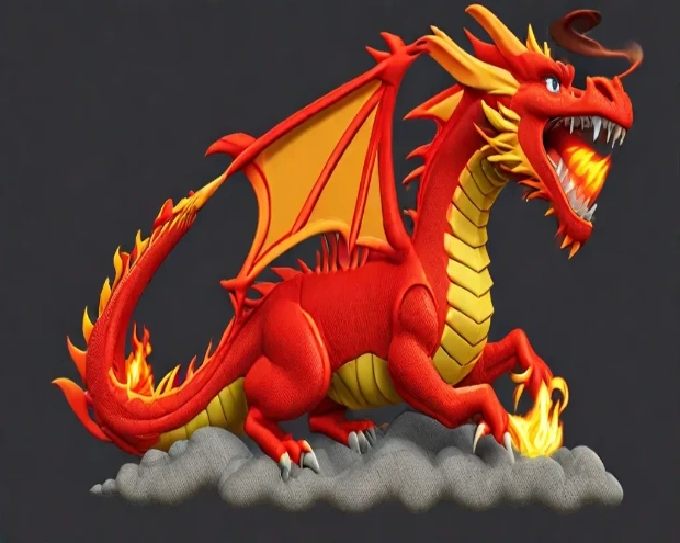 Fire dragon